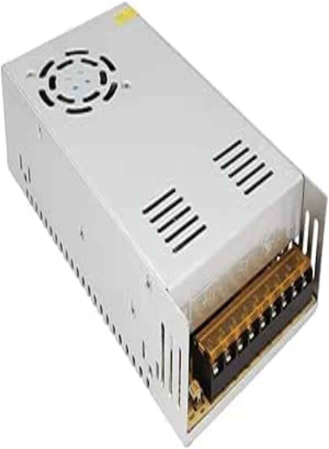 Aplus Camera Power Supply, 12V, 30A - Silver